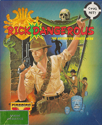 Rick Dangerous — обложка