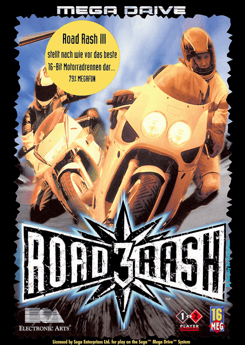 Road Rash 3 — обложка