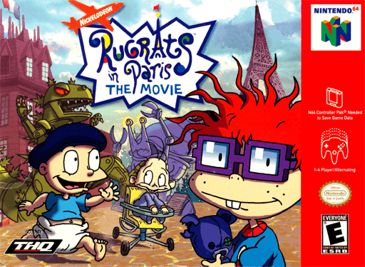 Rugrats in Paris - The Movie — обложка