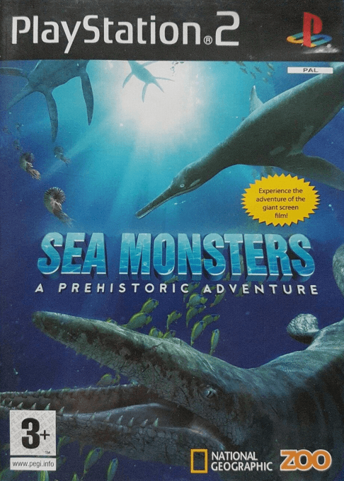 Sea Monsters: A Prehistoric Adventure — обложка