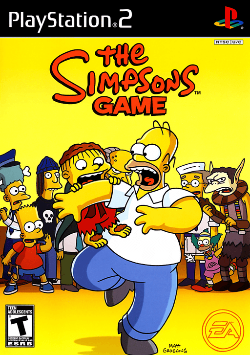 The Simpsons Game — обложка