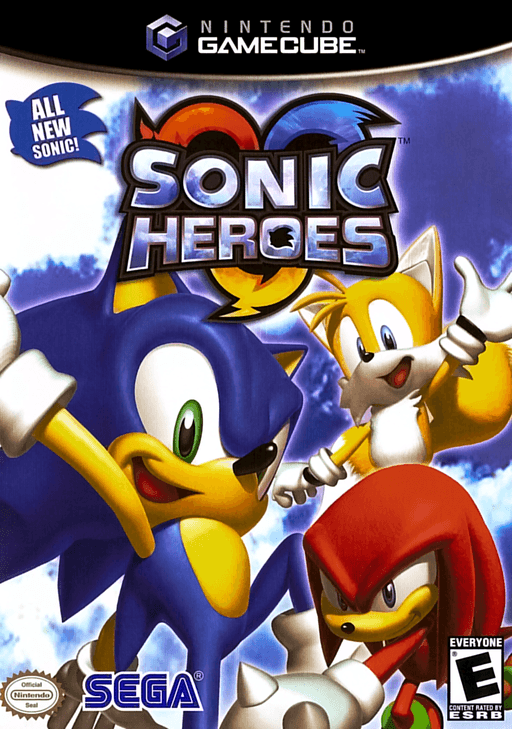 Sonic Heroes — обложка