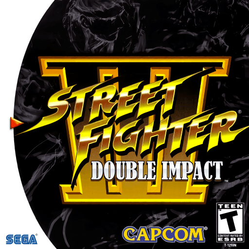 Street Fighter III: Double Impact — обложка
