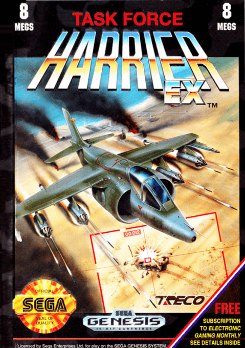 Task Force Harrier EX — обложка
