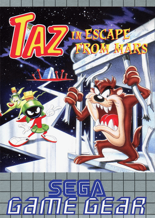 Taz in Escape from Mars — обложка