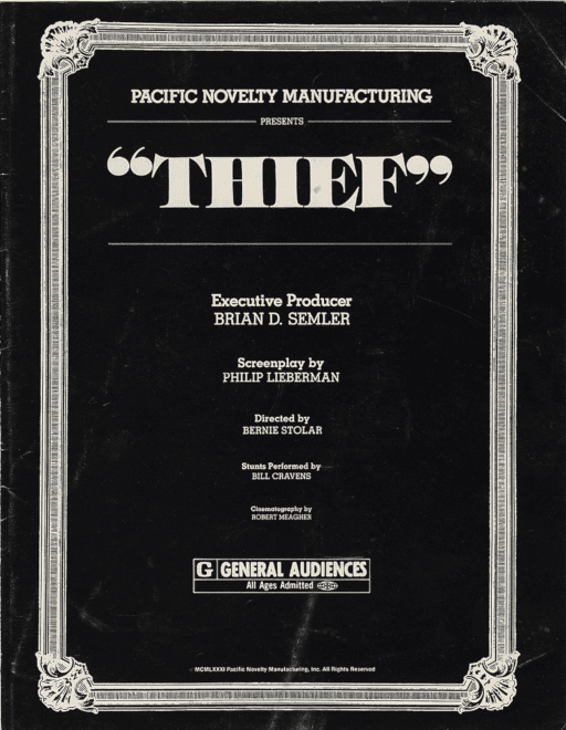 Thief — обложка
