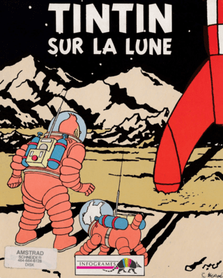 Tintin on the Moon — обложка