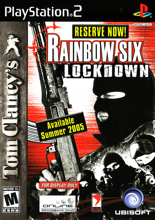 Tom Clancy's Rainbow Six: Lockdown — обложка