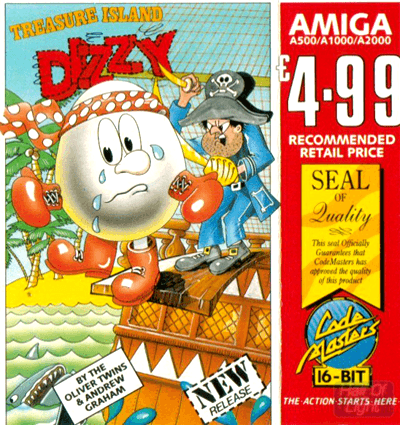 Treasure Island Dizzy — обложка