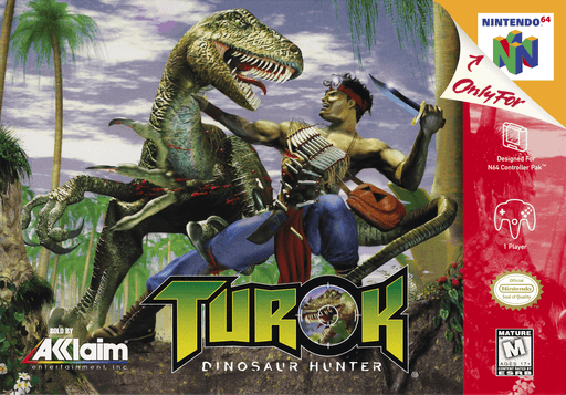 Turok: Dinosaur Hunter — обложка